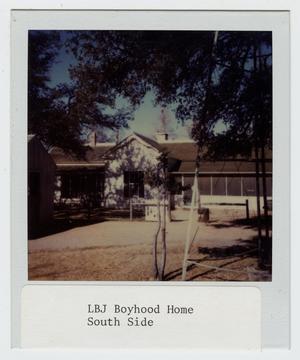 [L. B. J. Boyhood Home Photograph #4]