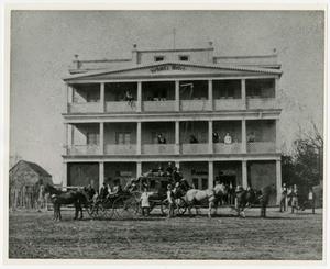 Primary view of object titled '[Site of Old Schmitz Hotel Photograph #2]'.