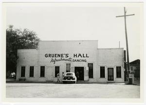 Primary view of object titled '[Gruene's Hall Photograph #2]'.