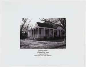 Primary view of object titled '[Matt and Rebecca Smith House Photograph #1]'.
