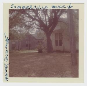 Primary view of object titled '[Summerville Home Photograph #4]'.
