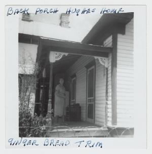 Primary view of object titled '[W. R. Hughes Home Photograph #1]'.