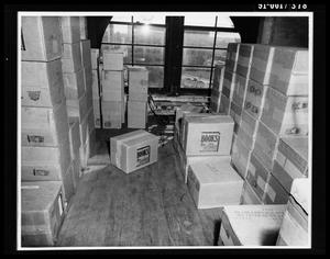 Boxes in the Texas School Book Depository [Print]