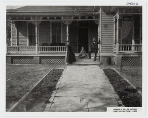 Primary view of object titled '[Henry H. and Bertha Sterzing Ziller House Photograph #2]'.