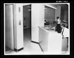 City Hall Jail Office, Elevator Door [Print]