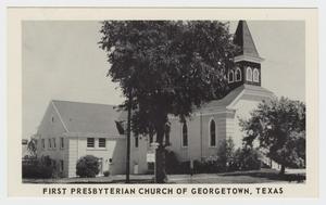 [Postcard of First Presbyterian Church, Georgetown]