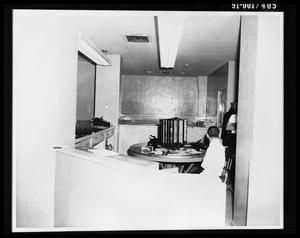 City Hall Jail Office, Looking East from Front of Jail Elevator [Print]