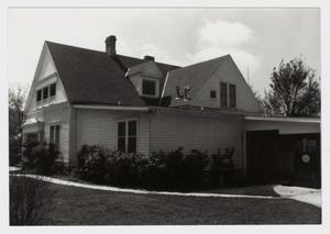 Primary view of object titled '[W.C. Vaden House Photograph #3]'.
