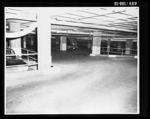 City Hall Basement with Dallas Police Department Vehicle [Print]
