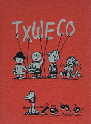 Primary view of object titled 'TXWECO, Yearbook of Texas Wesleyan College, 1958'.