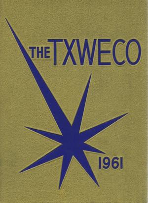 Primary view of object titled 'TXWECO, Yearbook of Texas Wesleyan College, 1961'.