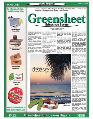 Greensheet (Houston, Tex.), Vol. 36, No. 198, Ed. 1 Wednesday, June 1, 2005