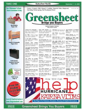 Greensheet (Houston, Tex.), Vol. 36, No. 366, Ed. 1 Wednesday, September 7, 2005
