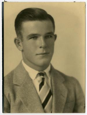 Portrait of  J. Sellers, Secretary 1928 - '29
