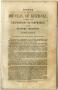 Pamphlet: Speech of Mr. Clay of Kentucky, in support of his propositions to com…