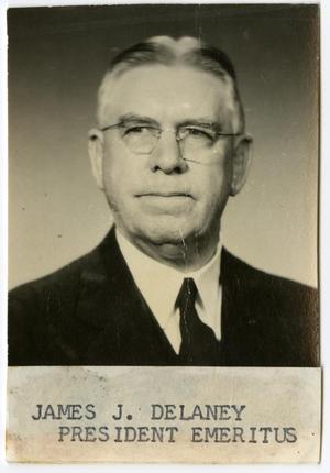 Portrait of Dr. James J. Delaney, President Emeritus