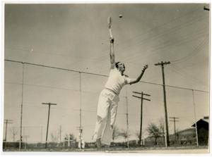 1935 Tennis Player on the Court