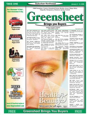 Greensheet (Houston, Tex.), Vol. 36, No. 576, Ed. 1 Friday, January 6, 2006
