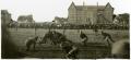 Photograph: 1920's Schreiner Football Game on quad