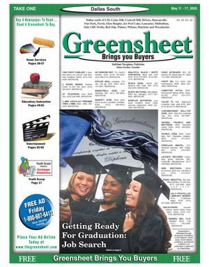 Greensheet (Dallas, Tex.), Vol. 29, No. 29, Ed. 1 Wednesday, May 11, 2005