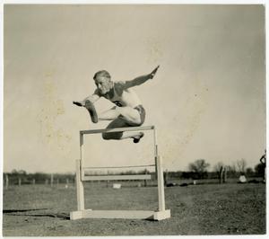 1936 Schreiner Runner Leaping a Bar