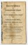 Thumbnail image of item number 1 in: 'The Preamble and Constitution of the state rights association of Lincoln county, adopted April 26, 1834'.