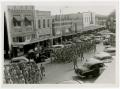 Photograph: Schreiner Cadets Marching on Parade in Kerrville