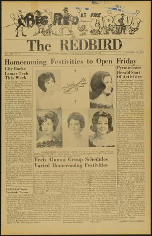 The Redbird (Beaumont, Tex.), Vol. 14, No. 8, Ed. 1 Thursday, November 14, 1963