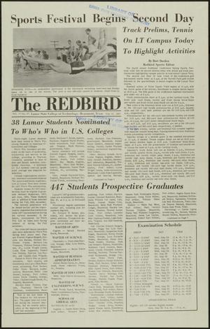 The Redbird (Beaumont, Tex.), Vol. 17, No. 27, Ed. 1 Friday, May 12, 1967