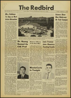The Redbird (Beaumont, Tex.), Vol. 4, No. 17, Ed. 1 Friday, February 4, 1955