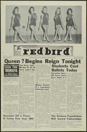 Primary view of object titled 'The Redbird (Beaumont, Tex.), Vol. 12, No. 5, Ed. 1 Friday, October 20, 1961'.
