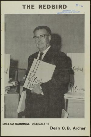 Primary view of object titled 'The Redbird (Beaumont, Tex.), Vol. 12, No. 9, Ed. 1 Friday, November 17, 1961'.