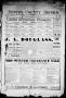 Newspaper: Denton County Record and Chronicle. (Denton, Tex.), Vol. 17, No. 19, …