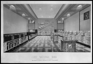 Primary view of object titled 'Bank Lobby'.