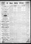 Primary view of El Paso Daily Times. (El Paso, Tex.), Vol. SIXTH YEAR, No. 111, Ed. 1 Tuesday, May 11, 1886