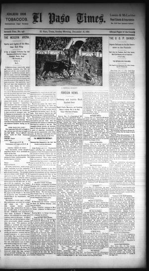 El Paso Times. (El Paso, Tex.), Vol. Seventh Year, No. 296, Ed. 1 Sunday, December 18, 1887