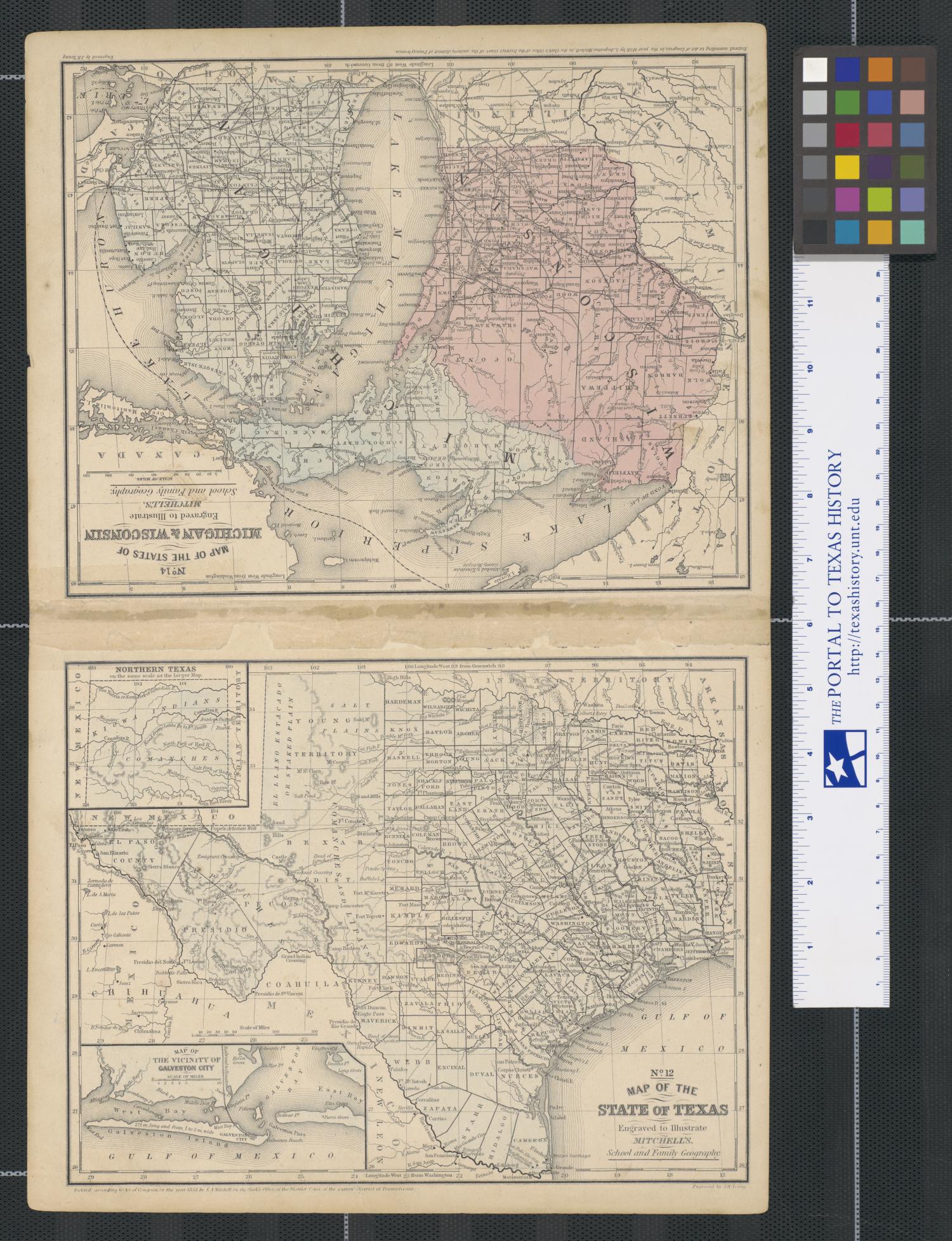 [Maps from Mitchell's School and Family Geography]
                                                
                                                    [Sequence #]: 1 of 2
                                                