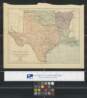 Map of Louisiana, Mississippi, and Arkansas. - The Portal to Texas History