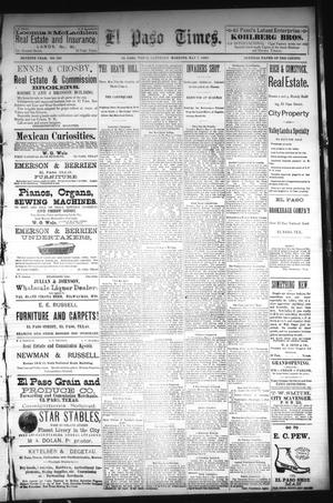 El Paso Times. (El Paso, Tex.), Vol. Seventh Year, No. 105, Ed. 1 Saturday, May 7, 1887