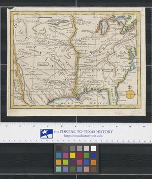 Primary view of object titled '[Map of Louisiana, Virginia, Carolina, Georgia, and Florida]'.