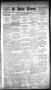 Primary view of El Paso Times. (El Paso, Tex.), Vol. EIGHTH YEAR, No. 186, Ed. 1 Sunday, August 5, 1888