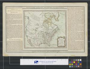 Primary view of object titled 'Nouveau Mexique, Louisiane, Canada, et les Etats Unis'.