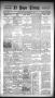 Newspaper: El Paso Times. (El Paso, Tex.), Vol. EIGHTH YEAR, No. 116, Ed. 1 Tues…