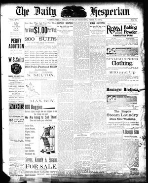 The Daily Hesperian (Gainesville, Tex.), Vol. 16, No. 76, Ed. 1 Sunday, June 17, 1894