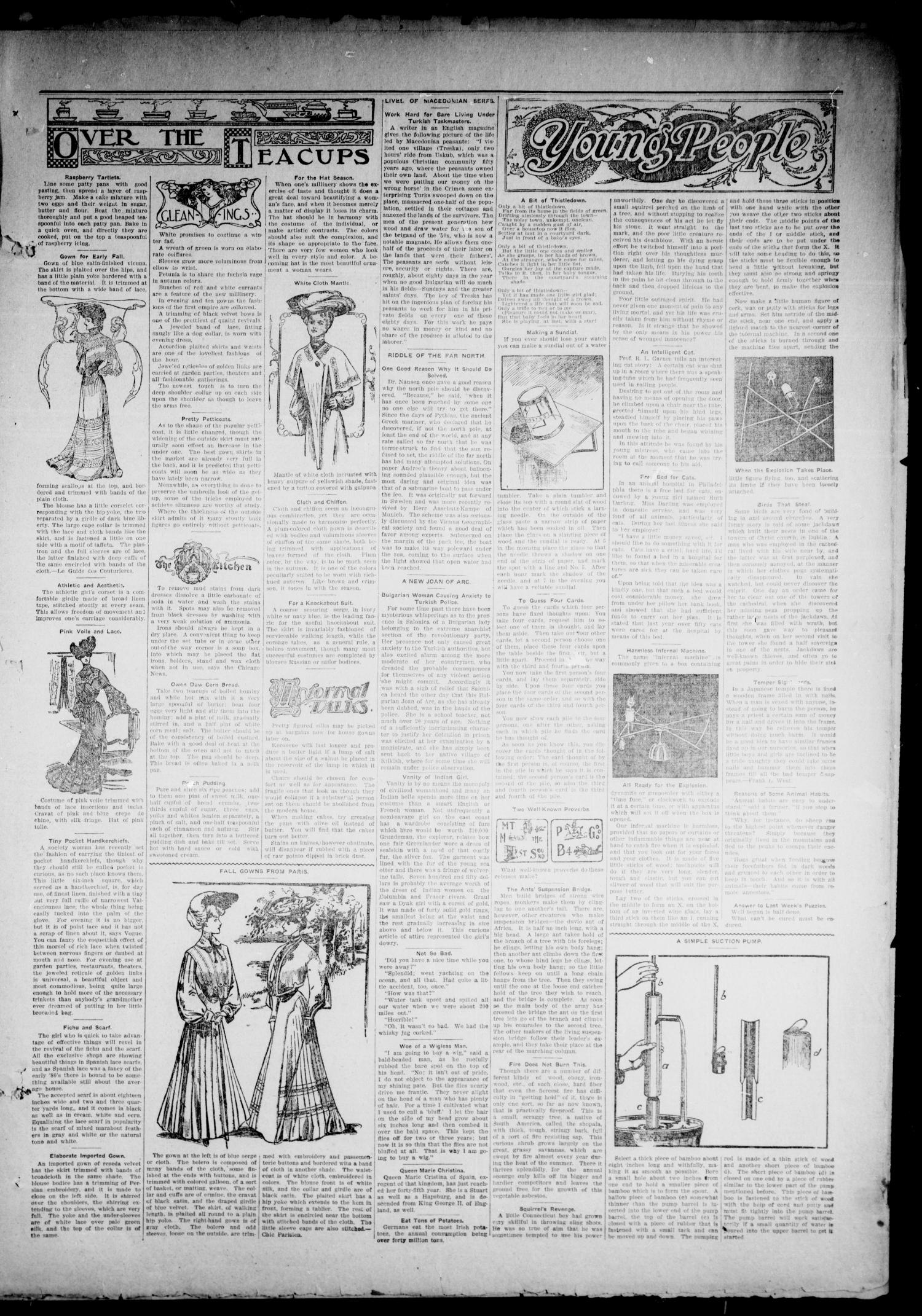 Denton County News. (Denton, Tex.), Vol. 12, No. 28, Ed. 1 Thursday, October 22, 1903
                                                
                                                    [Sequence #]: 3 of 8
                                                