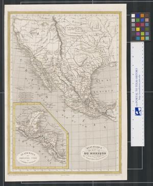 Primary view of object titled 'Republique des  des États Unis du Mexique'.