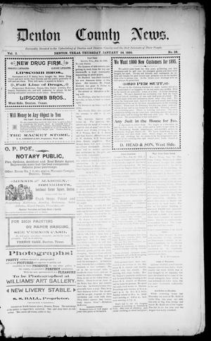 Denton County News. (Denton, Tex.), Vol. 3, No. 39, Ed. 1 Thursday, January 24, 1895