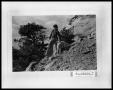 Photograph: Girl with Lamb on Hillside