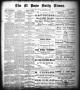 Thumbnail image of item number 1 in: 'The El Paso Daily Times. (El Paso, Tex.), Vol. 2, No. 172, Ed. 1 Friday, September 21, 1883'.