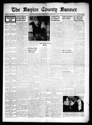 Primary view of object titled 'The Baylor County Banner (Seymour, Tex.), Vol. 53, No. 45, Ed. 1 Thursday, July 7, 1949'.